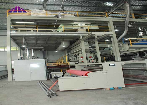 Overseas Service Available Smms Spunmelt Spunbond Polypropylene Nonwoven Textile Machine Non Woven Fabric Production Line